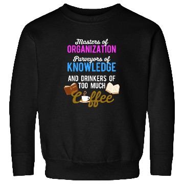 Discover Librarian Bookworm Book Nerd Reading Library Sweatshirts