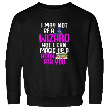 Discover Librarian Bookworm Book Nerd Reading Library Sweatshirts