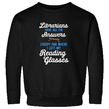 Discover Librarian Bookworm Book Nerd Reading Library Sweatshirts