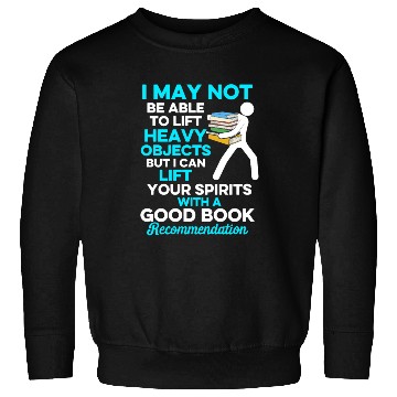 Discover Librarian Bookworm Book Nerd Reading Library Sweatshirts