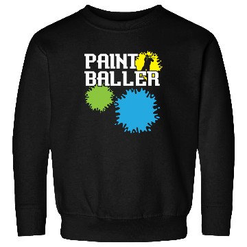 Discover Paintball Paint Gun Paintball Player Paintballer Sweatshirts