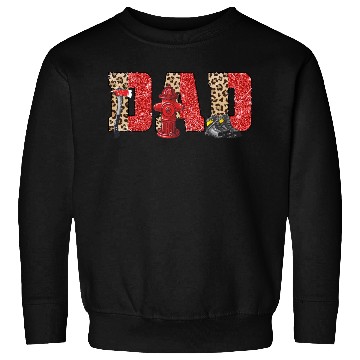 Discover Firefighter Dad Leopard Sweatshirts