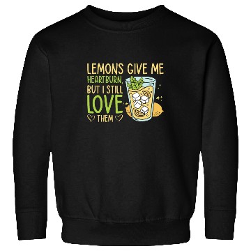 Discover Lemon Fruit Lemonade Citrus Sweatshirts