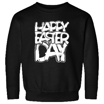Discover Happy Easter Day White Sweatshirts