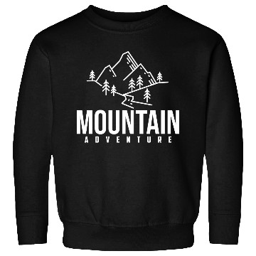 Discover Mountains Nature Adventure Outdoor Sweatshirts