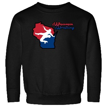 Discover Wisconsin Wrestling Sweatshirts