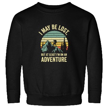 Discover Hiking Camping Mountain Hiker Sweatshirts