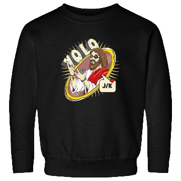 Discover Live Once Jk Easter Funny Guess Who's Back Jesus Sweatshirts