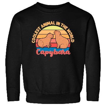 Discover Coolest Animal in The World Capybara Sweatshirts