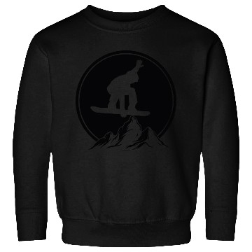 Discover Snowboarder Winter sports Fun Present Sweatshirts