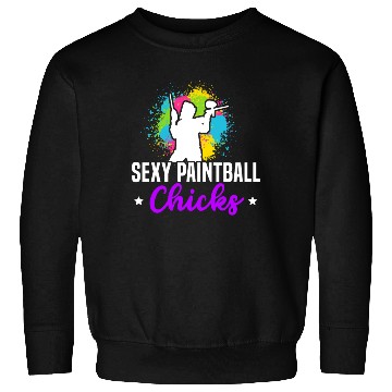 Discover Paintball Paint Gun Paintball Player Paintballer Sweatshirts