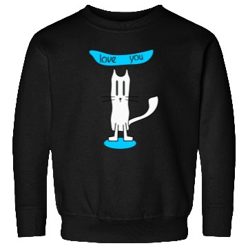 Discover love you I love cat Sweatshirts