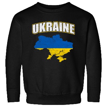 Discover Ukraine Flag Nation National Colors Origin Kiev Sweatshirts