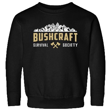 Discover Bushcraft Nature Outdoor Camping Survival Sweatshirts