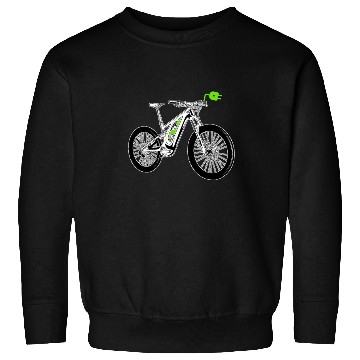 Discover Cycling Cyclist E Bike Sweatshirts