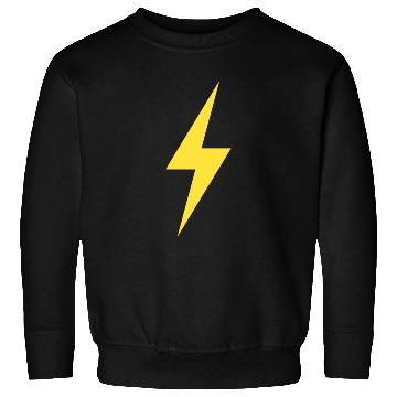 Discover LIGHTNING BOLT ICON yellow Sweatshirts