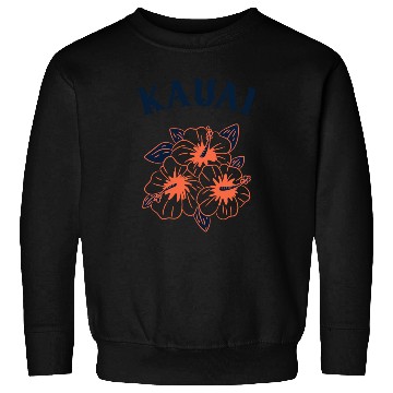 Discover hawaiian hibiscus flowers kauai Sweatshirts