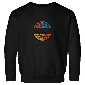 Discover Berkeley California Palm Tree Stylish Vacation Sweatshirts