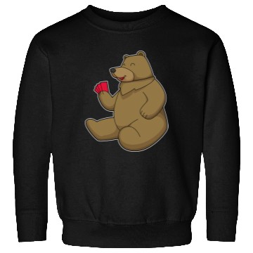 Discover Bear Poker Poker Cards Sweatshirts