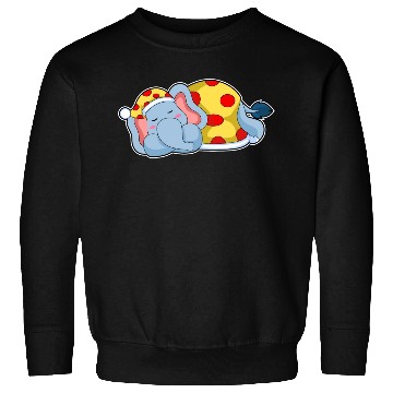 Discover Elephant Sleeping Pyjamas Sweatshirts