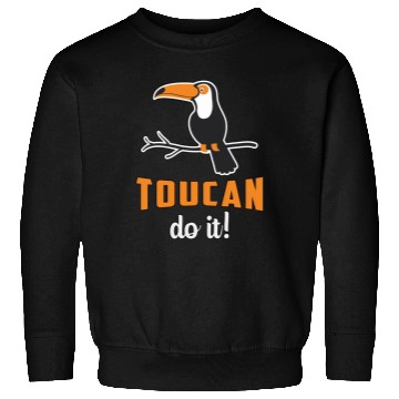 Discover Toucan Do It Bird Watcher Watching Retro Toucans Sweatshirts