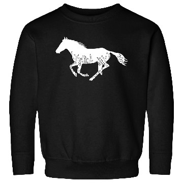 Discover Floral Horse Sweatshirts