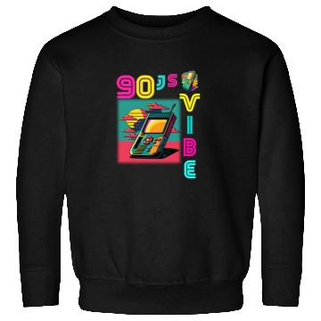 Discover 90s Vibe - I Love The 90s - Retro 90s Neon Sweatshirts