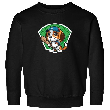 Discover Baseball Dog Baseball Player Baseball Coach Sweatshirts