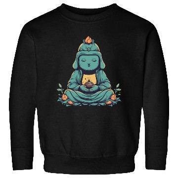 Discover Meditating buddha Sweatshirts