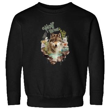 Discover Walk Amound Wolf Street Sweatshirts