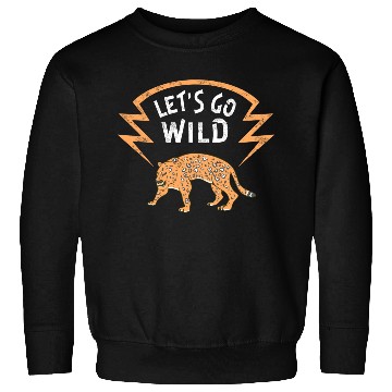 Discover Wildlife Jaguar Wild Animal Lover Sweatshirts