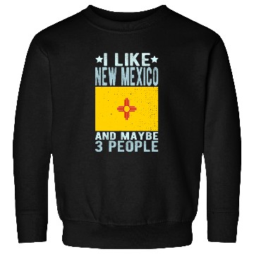 Discover New Mexico Flag US State Sweatshirts
