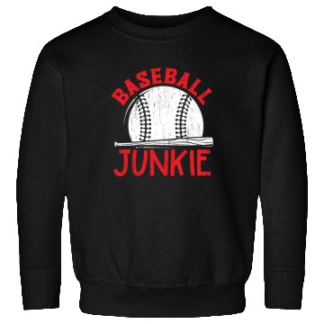 Discover Baseball Junkie Baseball Player Baseball Coach Sweatshirts