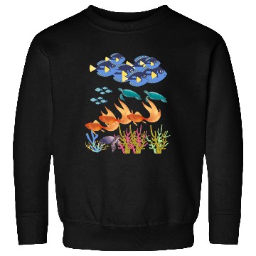 Discover fish design Sweatshirts