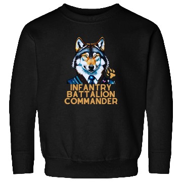 Discover Wolf infantry battalion commander Sweatshirts