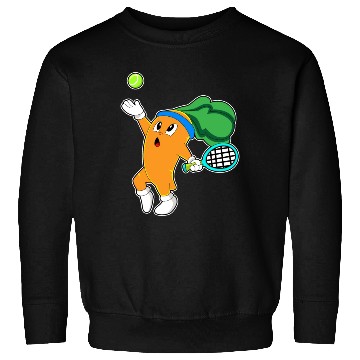 Discover Carrot At Tennis With Tennis Racket Sweatshirts