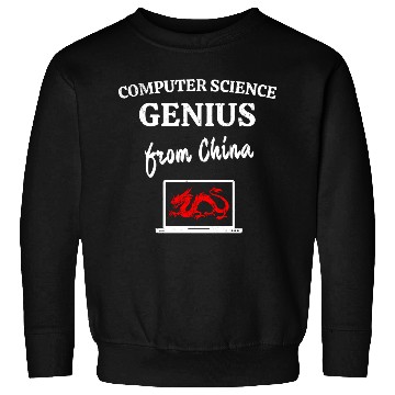 Discover Computer Science Genius From China Admin Sweatshirts