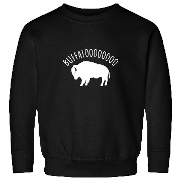 Discover Lucky Buffalo Buffalooo Bison Nature Wildlife Desi Sweatshirts