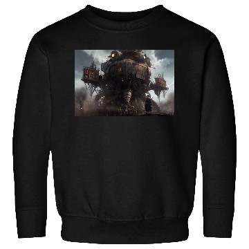 Discover Dangerous Crab like Steampunk machine abstract Sweatshirts