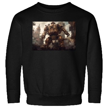 Discover Epic Giant Robot Steampunk style Sweatshirts