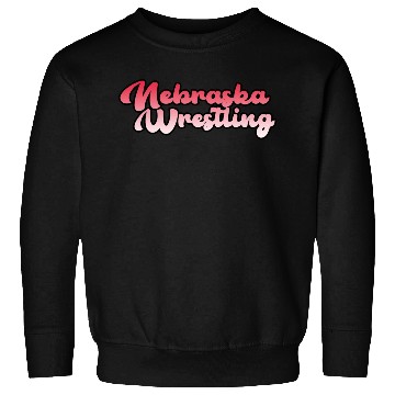 Discover Nebraska Wrestling (State Colors) Sweatshirts