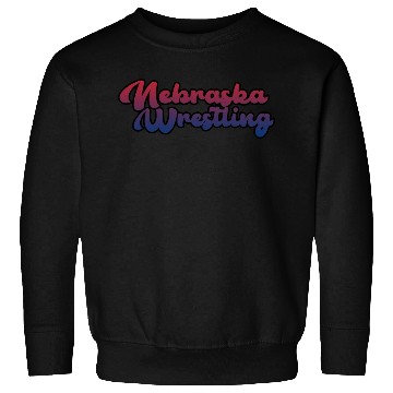 Discover Nebraska Wrestling (USA Colors) Sweatshirts