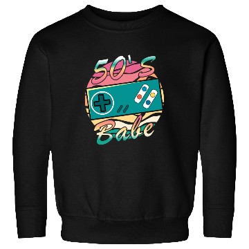 Discover Gamer Girl Babe Retro 50s 1950 Sweatshirts