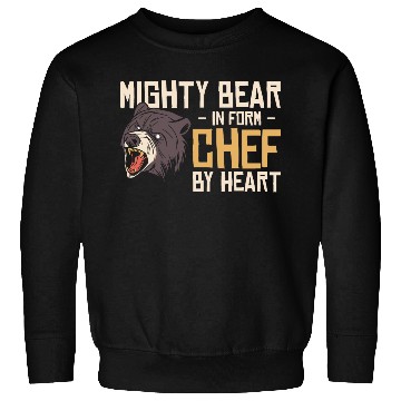 Discover Chef Beast Animal Lover Bear Cooking Meals Sweatshirts