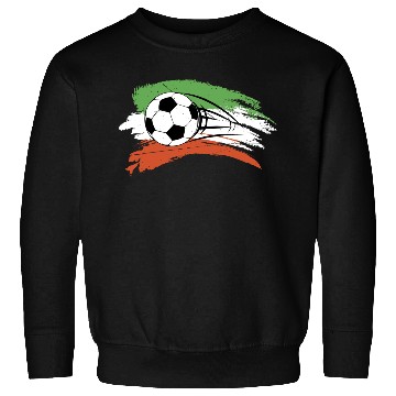 Discover Ireland Irish Soccer Ball Flag Sweatshirts