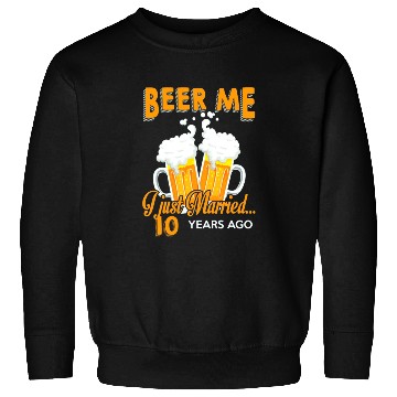 Discover Anniversary Gift 10th 10 Years Wedding Celebration Sweatshirts