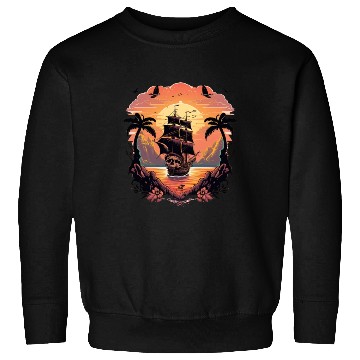 Discover Skull Island Sunset Expedition Sweatshirts