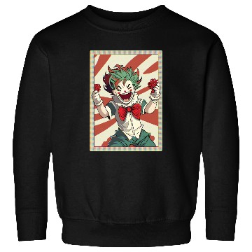 Discover Happy joker card Sweatshirts