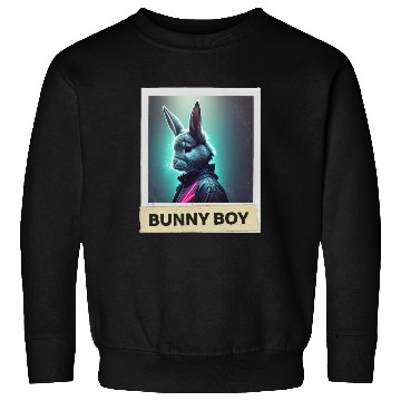 Discover Bunny Boy Card Design Sweatshirts