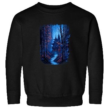 Discover Japanese Temple in a Bamboo Forest Sweatshirts